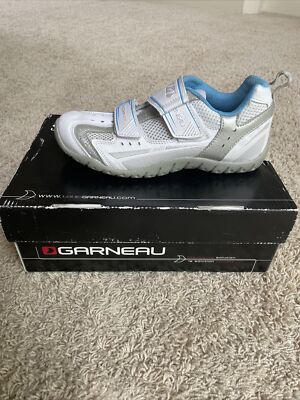 LOUIS GARNEAU MULTI LG WH SYNTHETIC MESH WOMEN'S SPD BIKE SHOES  39EUR