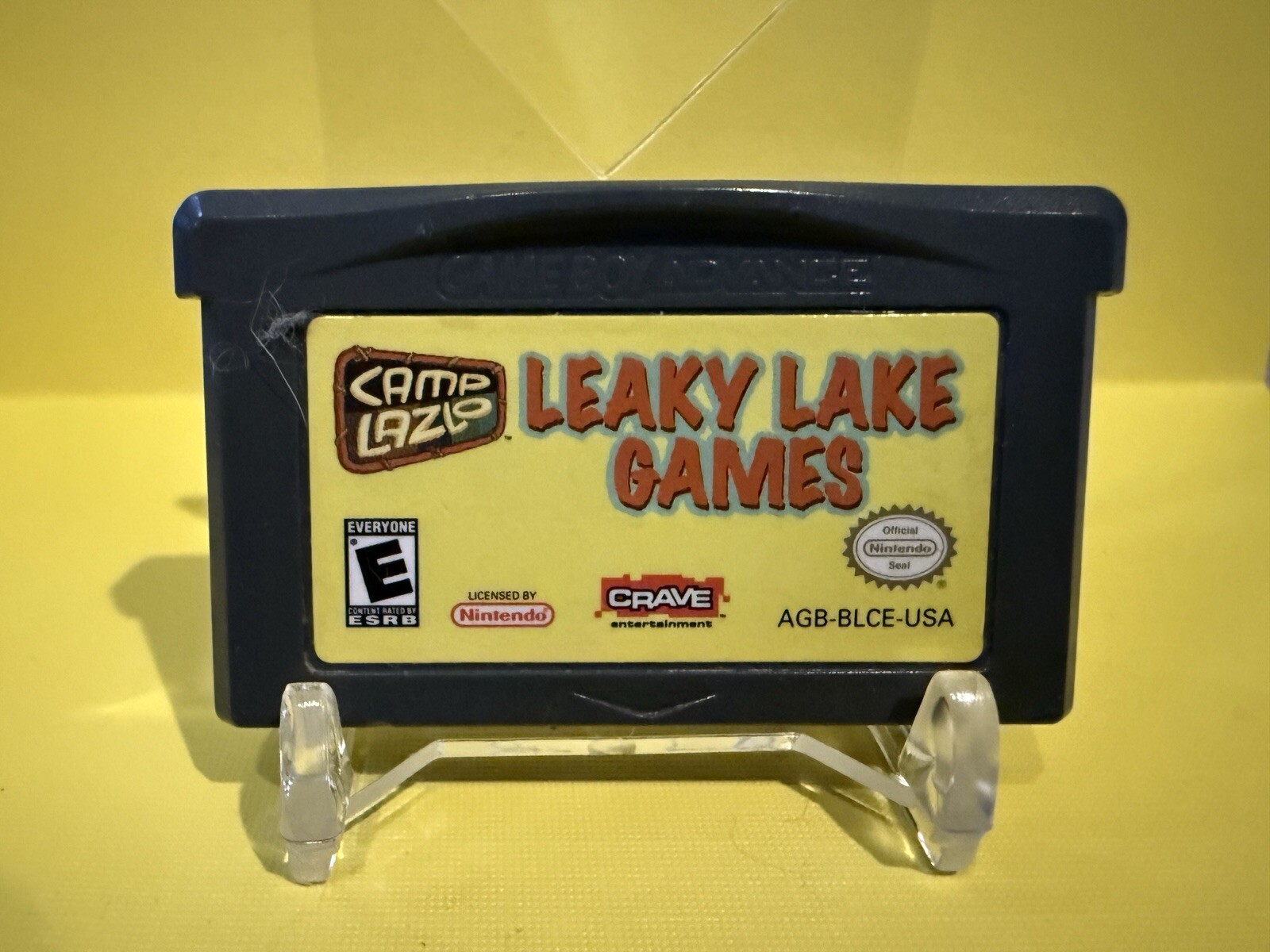 Camp Lazlo: Leaky Lake Games (Nintendo Game Boy Advance, 2006) Tested Authentic