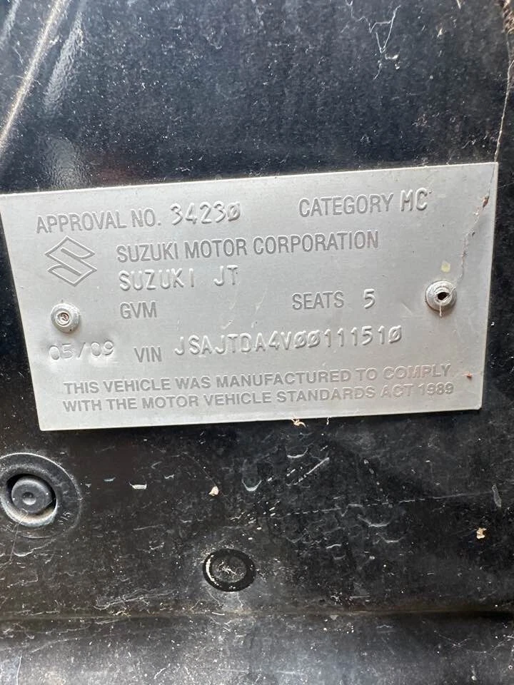 2009 Suzuki Grand Vitara 2.4L AC Compressor Auto 08-12 JB627 JB632 #B651 - image 2 of 4