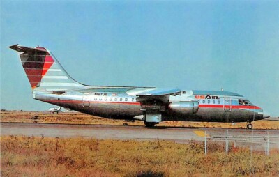 Airline Postcards      US Air British Aerospace BAe 146-200   N167US  c/n E2025 