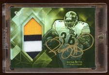 JEROME BETTIS 2015 TOPPS DIAMOND 1/1 JUMBO PATCH LOGO AUTOGRAPH HOF Wow Rare