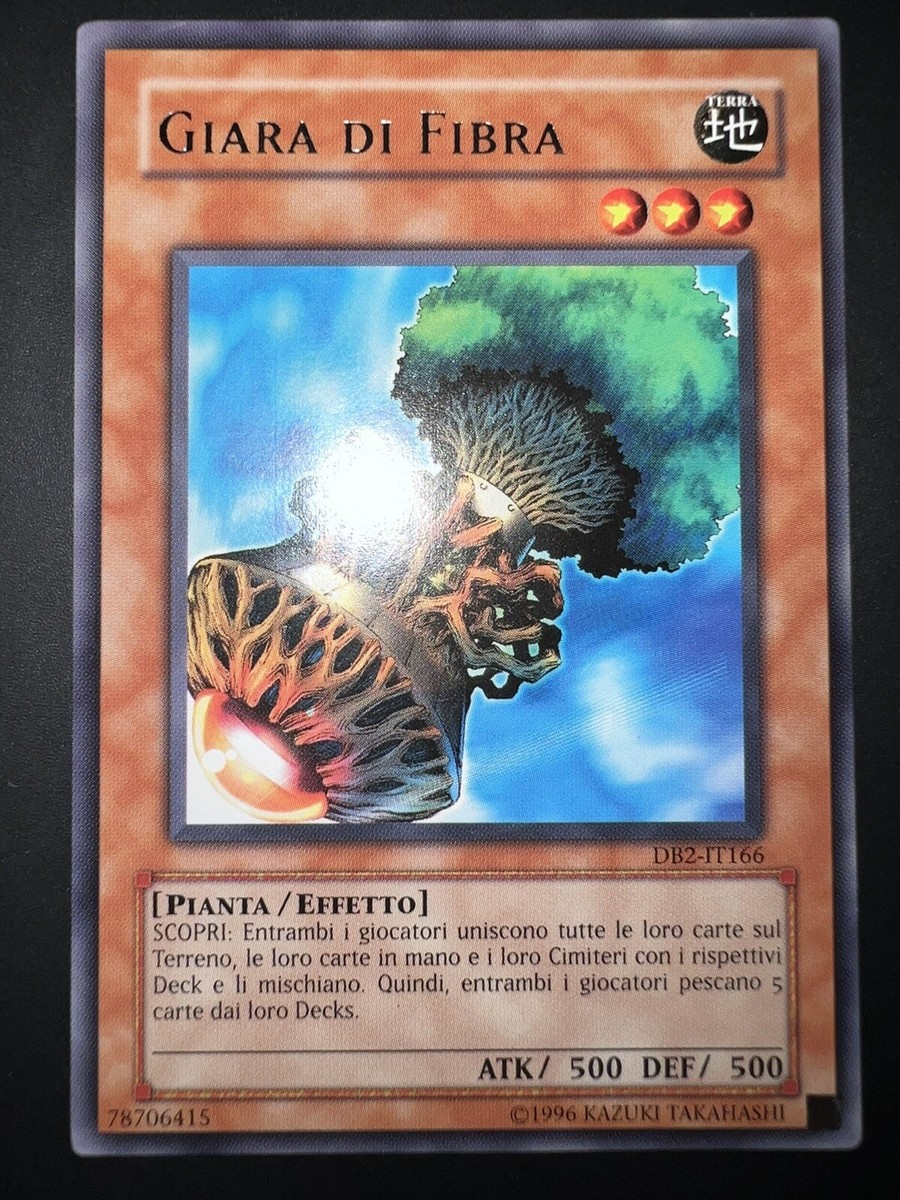 Yu-Gi-Oh! - Rare - Old Collection Db2-it166 Fiber Jar Near