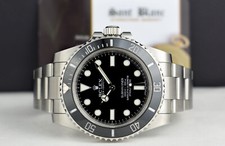 ROLEX - 40mm Stainless Steel Submariner Black Dial w/ Card 114060 - SANT BLANC 3