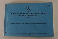 Teilekatalog  Mercedes Benz Type 2626 K / 6x4 - 2626 AK / 6x6 / 395 von 06/1973