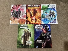 Star Wars 2011 Big Fun Sticker Book To Color Lot of 5 Dalmatian Press USA