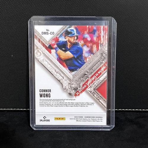 2022 Panini Baseball DK Materiale Firme Connor Wong RC 91/99 - Boston Red Sox - Foto 7 di 8