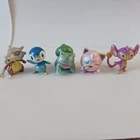 18 Pokémon Vintage Loose 2" Figurines Lot with Crystal Ball display