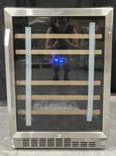 EdgeStar CWR462DZ 24 Inch Wide 46 Bottle Built-In Dual Zone Wine Cooler