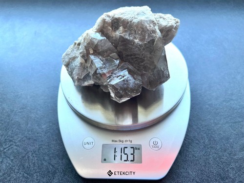 2-pound Natural Transparent Quartz Crystal Cluster (From Alps, not China.) - Picture 15 of 19