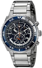 Nautica N16655G Blue Dial Stainless Steel Bracelet Chronograph Men's Watch