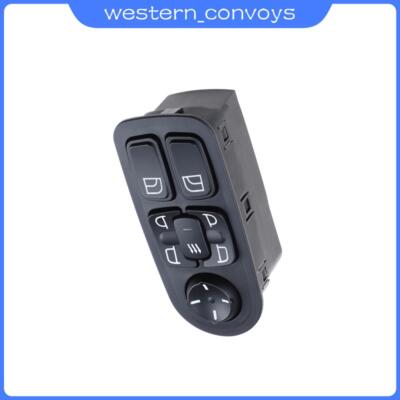Electric Master Power Window Switch Black Fits For 2001-2013 DAF CF/XF Series