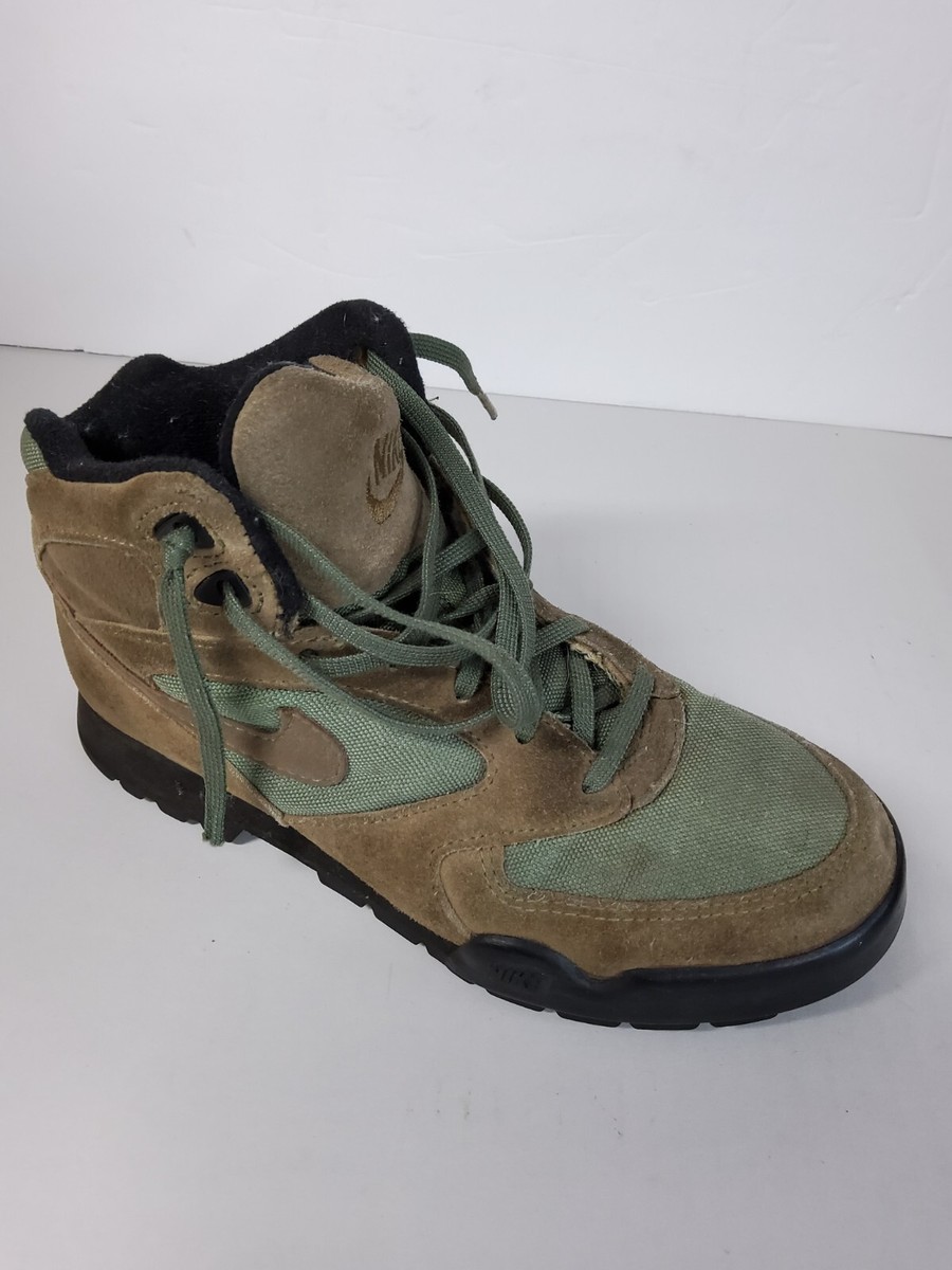 Vintage Nike Caldera 90s Suede Hiking Boots Womens Size 8.5