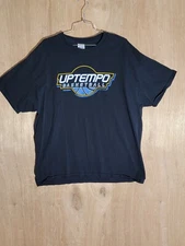 gildan ultra shirt mens size XL basketball crew neck short sleeve black