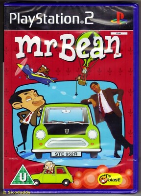 Mr Bean PS2 PlayStation 2 Video Game Original UK Release Mint Condition