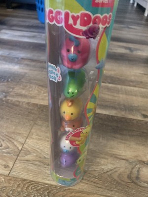 JIGGLYDOOS ~ 6-Pack Squishy Wiggle Jiggly Roll Toys Soft Series-1 Animals B