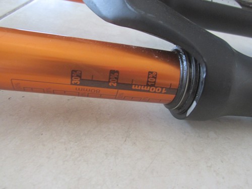 Bucklos 26 Bicycle Fork MX Trekking Air Racing Shox - Picture 8 of 8