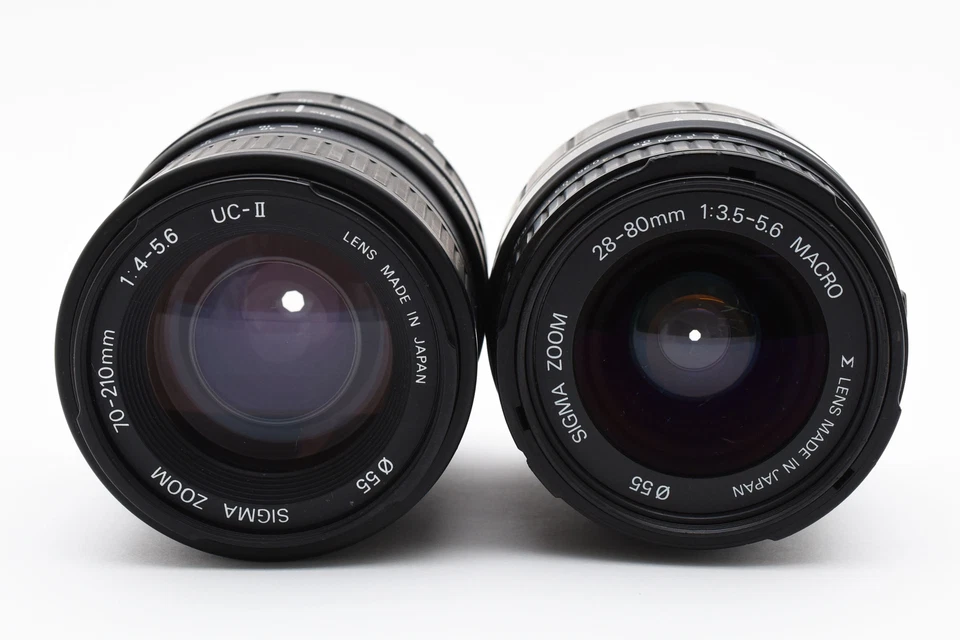 [N Mint] Sigma Macro 28-80mm f3.5-5.6 / UC 70-210mm f/4-5.6 AF Lens Pentax JAPAN - Image 2 of 4