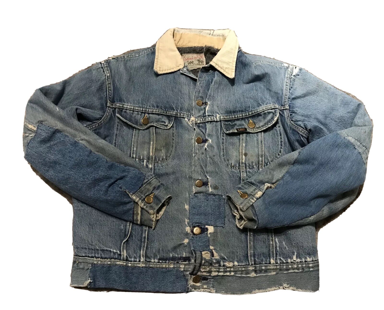 Vintage Lee Storm Rider Jacket Lined 