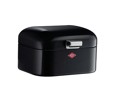 WESCO 235001-62 Brotkasten MINI GRANDY in SCHWARZ / Brotbehälter / Brotbox