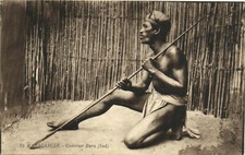 PC MADAGASCAR, GUERRIER BARA, Vintage Postcar...