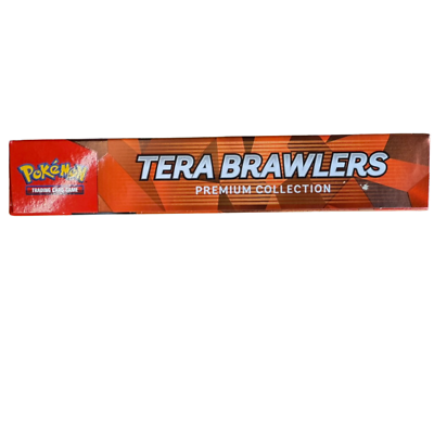pokemon trading card game tera brawlers premium collection Top 10 Includes 5 double rare foil cards featuring Charizard ex Pokemon Tera Brawlers Premium Collection