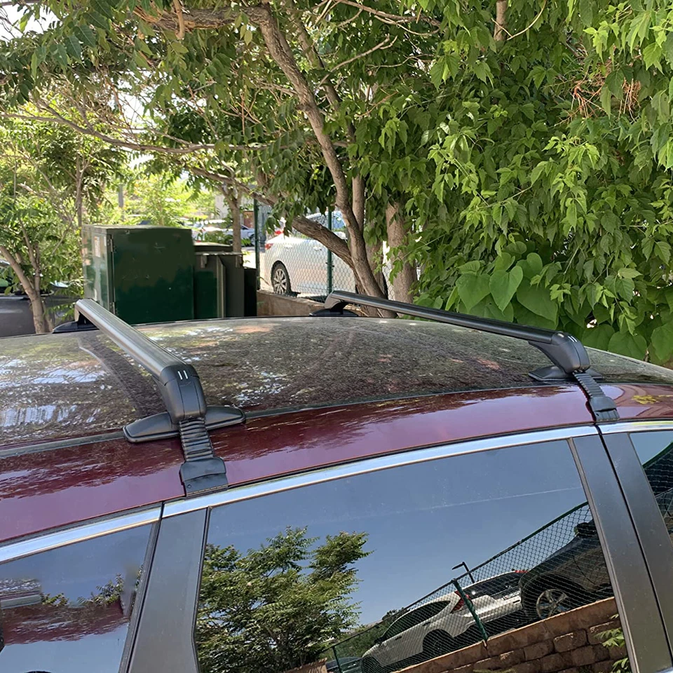 Barras transversales de techo para Cadillac CTS ATS 43" riel portaequipajes superior con bloqueo Foto 2 de 4