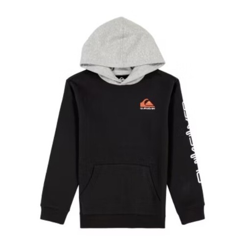 Quiksilver Jungen Logo Pullover Hoodie Gr. Medium 10-12 Skater Surfer Sweatshirt