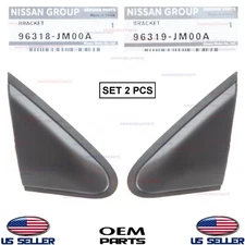 Genuine Fender Pillar Trim Molding, Garnish Delta LEFT + RIGHT OEM ROGUE 2008-15