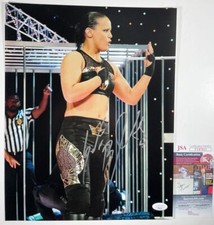 WWE NXT Shayna Baszler Autographed 11x14 Photo E Signed WrestleMania JSA COA