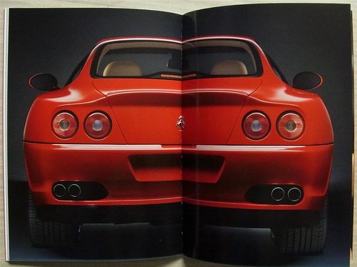 FERRARI 550 MARANELLO Sports Car Sales Brochure March 1997 #1150/97 03/97 - Picture 7 of 8