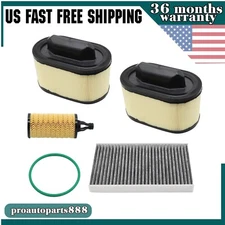 For Maserati Ghibli Levante 3.0L 2014-2020 Air Filte Oil Filter Set New