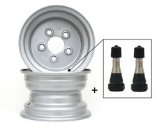 2x Caravan Pkw Anh&auml;nger Felge Anh&auml;ngerfelge 6.00 x 10 Zoll H2 ET-4 5-LK 5/67/112