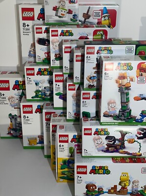 LEGO Super Mario Erweiterungset Auswahl Bowsers Reznors Wendy Yoshi Larry Boomer