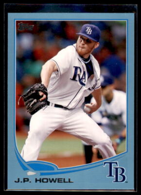 2013 Topps Walmart Blue J.P. Howell  #65 Tampa Bay Rays