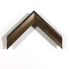 1 5/8" Readymade Wood Picture Frame Distressed Pewter