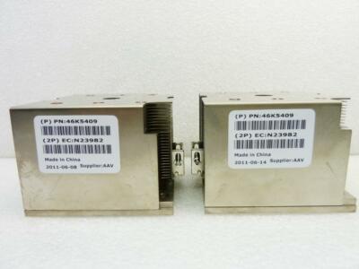 2x 46K5409 IBM Heatsink for Power7 Server LOT OF 2