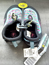 Kid's NEW BODY GLOVE Non Slip "Mermaid" Aquasock Water Shoe Misses Sz. 13 NWT