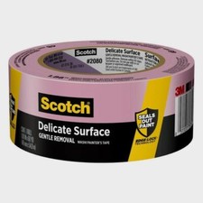  2 Scotch Painter's Tape Delicate Surface Masking Tape TWO ROLLS