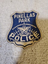 Obsolete Pinellas Park Police Department uniform patch from Florida