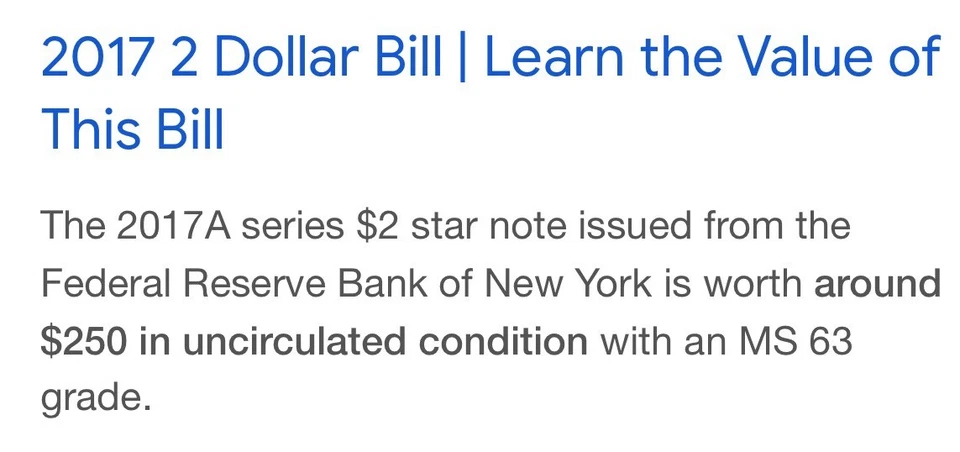 2017 2 Dollar Star Note New York Fr1941-B* FW PMG 67 Gem - Image 3 of 4