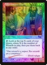 Information Dealer FOIL Onslaught PLD Blue Common MAGIC MTG CARD ABUGames