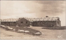 Museum Trail Ridge Road Colorado CO 1941 Sanborn RPPC Photo Postcard