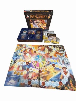 Der Alchimist Clementoni Wolfgang Kramer Brettspiel fast komplett Anleitung