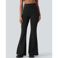 Halara UltraSculpt High Waist Tummy Control Butt Lifting Yoga Flare Leggings NEW