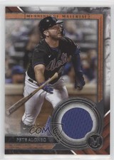 2022 Topps Museum Collection Meaningful Materials Relics 10/50 Pete Alonso 0c3