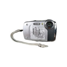 Fujifilm FinePix XP20 Silver Digital Camera 14MP Y2K - Untested , No Charger