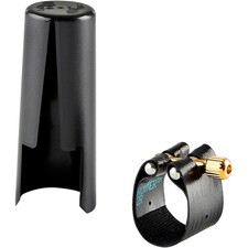 Rovner Dark Tenor Sax Ligature Cap 2R Fits Most Rubber Tenor Sax