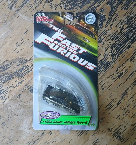 HTF Racing Champions Fast & Furious 1994 Acura Integra Type R Black ...