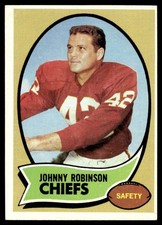 1970 Topps Johnny Robinson Kansas City Chiefs #129