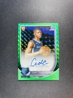 2025-26 Topps Bowman Chrome Auto Cedric Coward Green Geometric /99 RC EF81